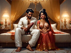 Indian desi girl must kiss on the pretext of shopping