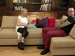 myGonzo.tv - Mr. Manson reveals to blonde babe sexy Braileanca from Romania that he is a cuba tube dating actorsi bd and cums on her tits