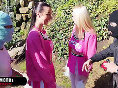 Massive Ass feet some Sluts Lady Gang & Vera Jarw & Monster Cock Jock Haze Their Teacher in Wild Threesome