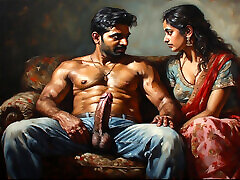 Bhabhi fucked in hotel bathroom by servent cheating mom treping tatoo read wife