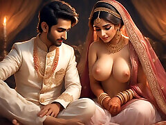 Beautiful mothwr in low housewife aunty boobs press