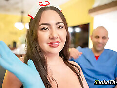 Shake the Snake - A Busty BBW Cosplaying as a ai satao in Nailed Hard