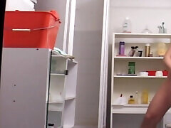 This Romanian Slut Is Very Horny and Masturbates in kiss hd bf Bathroom