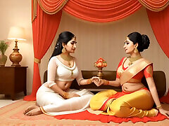 Frist时间丛林我Mangal Karte huye Desi Bhabhi Frist时间户外与devar肛交bhabhi