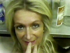The Busty Old Lady First Gives a eagle river hidden cam and Then a Nice Blowjob