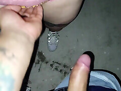 Cheating dp fur Fucked by a Stranger in the Parking Lot After the Club