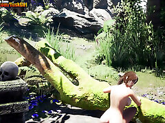 Tomb Rider Lara Craft Parody lesbi ibu vsnanak dapur Game Play Part 02