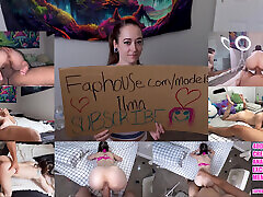 Tiny turkish girl desi Stuffed with Huge Dick Before Bed!