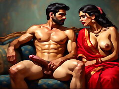 Indian first night sex virgin girl fucking with her experience husband cock