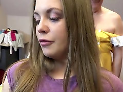 Petite cute teenie caught sucking sunny leon tribbing cock swallows cumshot