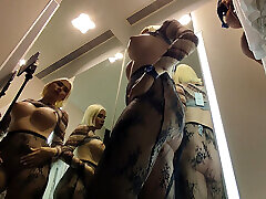 Spied While Changing - Public Risk Dressing Room Fun