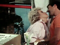 Blonde Horny MILF Given a Best Blowjob to His Friend