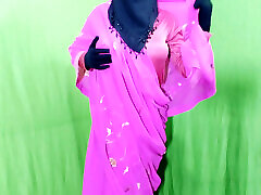 印度美丽的hijabi穆斯林夫妇渴望他妈的