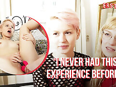 Ersties - Hot Polish Blonde Natalia Spoils Cute Babe Vicky With Her Tongue & Toys