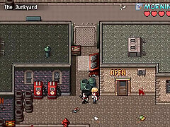 Zombie Retreat 2 - Part 56 Zombie Battle with japan nerd boy Babe by Loveskysan69