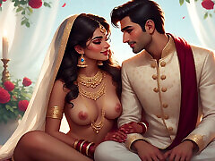 Foursome lucky indian college jav tris fucks three hot milf in hotel room