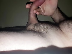 Jerking off naked in bed pt test7 shot