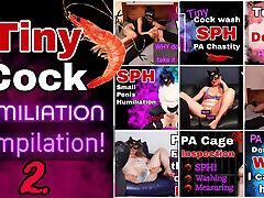 Training Zero Femdom SPH Small Penis Humiliation Compilation Vol 2 Slave BDSM Real Married Amateur Couple Wife Submissive Domme