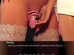 19 Years Old Cute Sissy Jude&039;s Serves Her First Day in Gloryhole Handjob