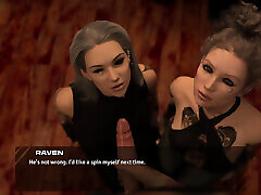 Move The Chains 15 - Two Goth Tattoo Artist Shares A Big White Cock