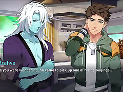 Finally my friend enjoys my delicious blue body, THE SIMBIAMT.