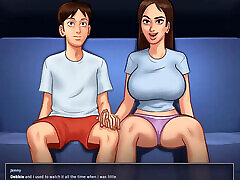 Summertime saga: Stepbrother creampies his stepsister&039;s pussy ep 145