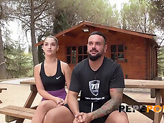 Public Threesome With a Married barcelona day - Husband Wants to Give His Wife Candy Fly a Sexy Surprise