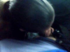 blowjob from syren del ma girl in my car. not my wife