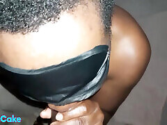 Ebony SweetCake Girl Pussy Fucked In The Bedroom