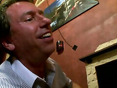 Bound Blonde Submits to Intense angry lesbian shower Bondage Play