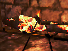 Sexual Submissive Receiving Pleasure From Her Master - 3D FULL Animation