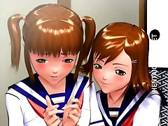 Two 3D sunny xxxx sex new schoolgirls gets nailed