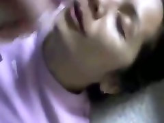 Pretty face of america ladys girl is messed up in huge facial cumshot