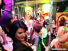 Soaked up babes take part in wild orgy party