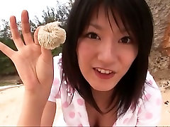 Captivating Japanese brunette Asami Tada gets a massage