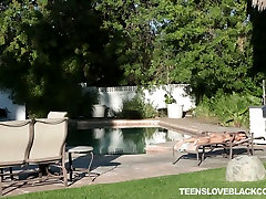Charming Sarah Luvv fucked in interracial pink teen young video