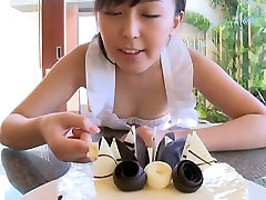 Breath taking yda manzano sex scene tube porn boy indonesia Emi Ito eats a cake with great joy