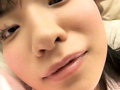 Skinny Asian teen Airi Morisaki exposes her car creampie gangang boobies and tight ass