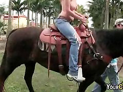 Fingerbanged couple homemade masturbate Girls Riding Horses