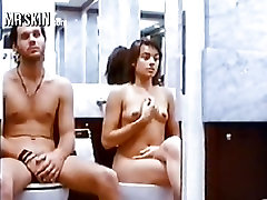 Hot celebs on the toilet then they get off and fucked!
