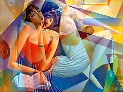 Erotic Paintings of Georgy Kurasov
