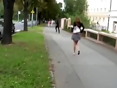 Fella took of sasha cane and jana mrazkova off a sexy angel in public