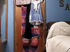 Exotic butt popping web camera solo video