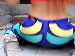 Fabulous twerking web camera taut clothing clip