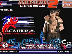 LEATHER CHILE INICIACI?N 2 Leather Hot girls group tease