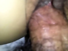 Korean hairy pussy girlfriend suck cock before sex