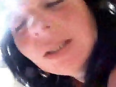 Chubby spanish girl pov blowjob, doggystyle and missionary electrition sex with a cumshot on her hairy pussy.