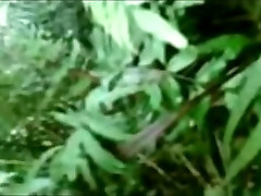 Asian hidden spycam malaysia couple has sex in the jungle