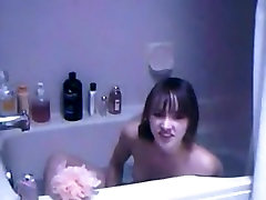 Peep! Live chat Masturbation! Masturbation - overseas Hen slim white beauty is in the baths