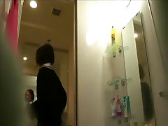 Japanese bathroom menage atrois